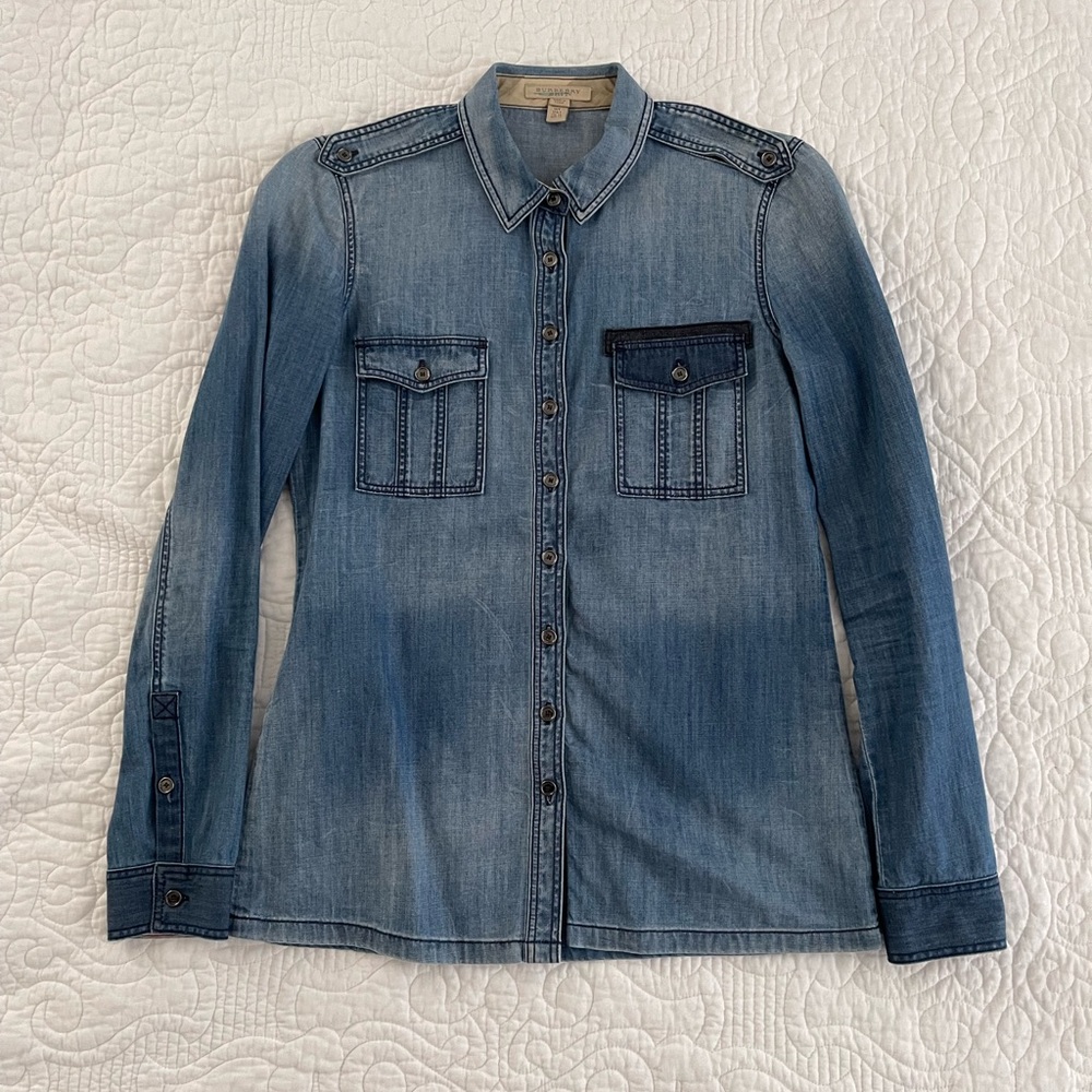 Burberry denim shirt